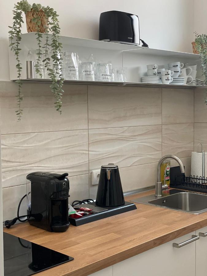 Morpheus Apartmani สเรมสกา มิโตรวิตซา ภายนอก รูปภาพ