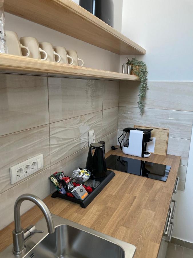 Morpheus Apartmani สเรมสกา มิโตรวิตซา ภายนอก รูปภาพ